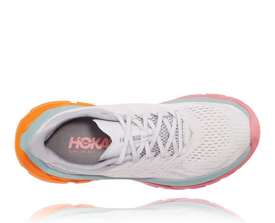 Hoka One One Løbesko Dame - Clifton Edge - Hvide - 958316OAV